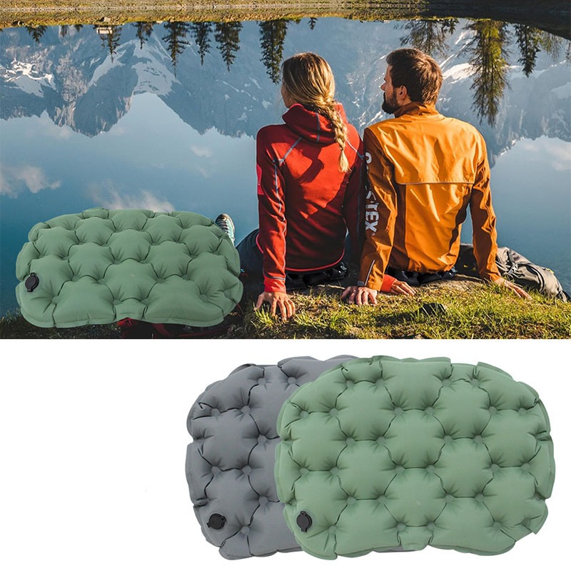 Outdoor Camping Mattress - Portable Inflatable Outdoor Moisture-proof Seat Cushion