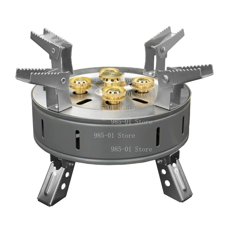 Outdoor Camping Gas Stove - Portable Windproof Gas Stove, Gas Fired
