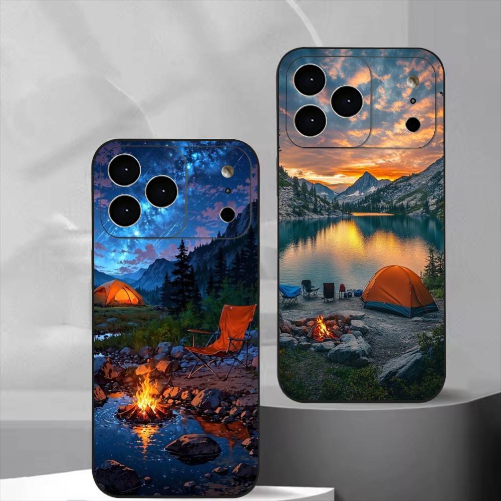 Outdoor Camping Quotes - Mountain Nature Outdoor Camping Phone Case