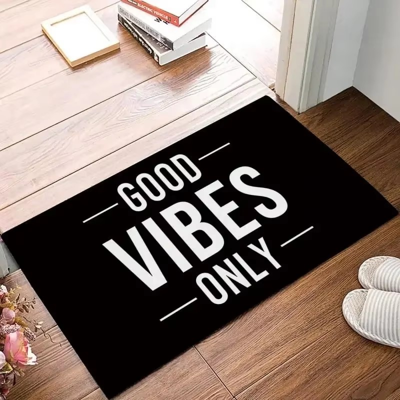 Outdoor Camping Quotes - Positive Quote Good Vibes Only Print