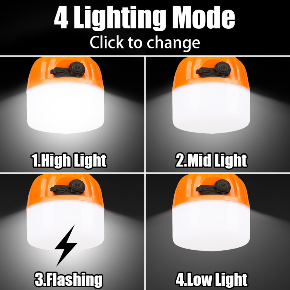 Portable Mini Camping Lamp 4 L - Battery Outdoor Camping 评论和价格