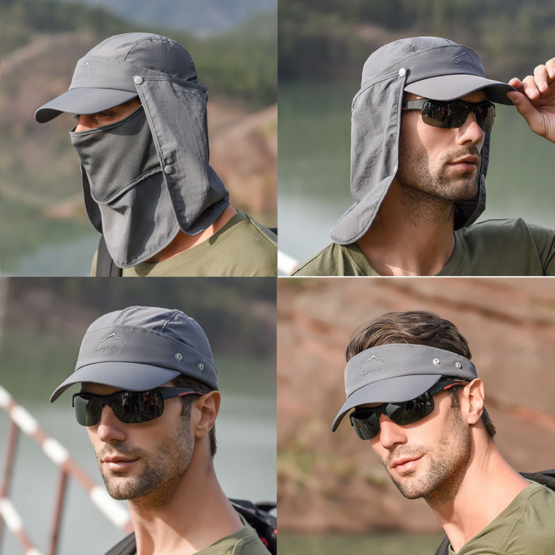 Multifunction Foldable Quick D - Camping Outdoor Quick Drying Sun Neck Protection Cap Hat 评论和价格