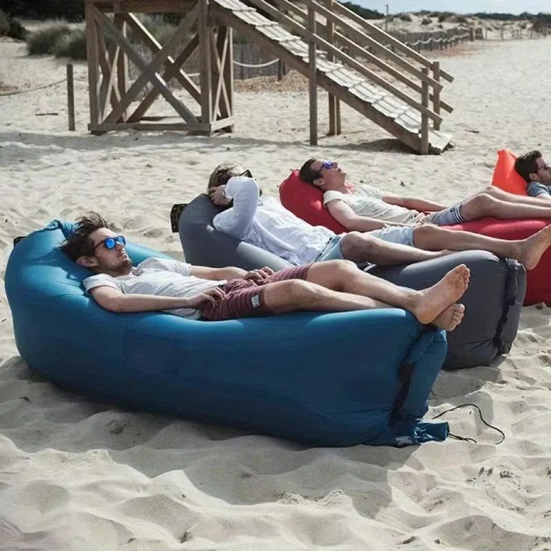 LUSQI Inflatable Lounger Air S - Outdoor Camping Couch 评论和价格