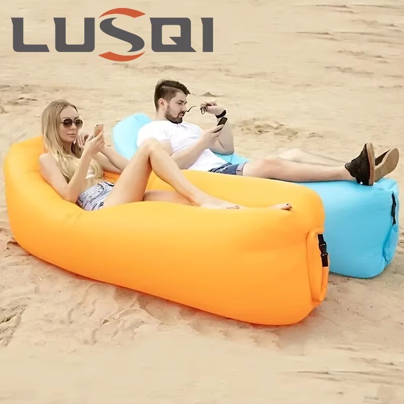 LUSQI Inflatable Lounger Air S - Outdoor Camping Couch 评论和价格