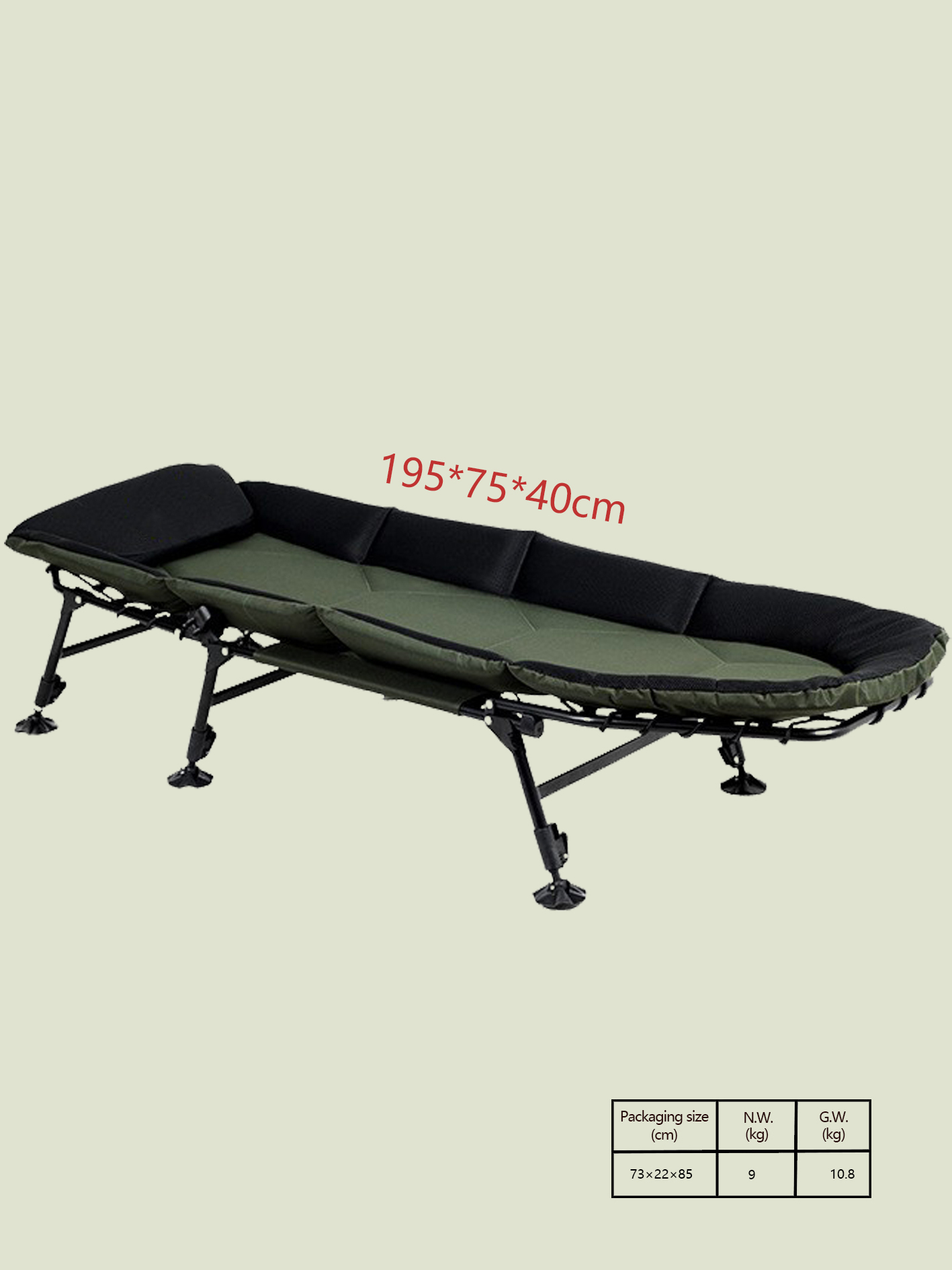 Folding Bed Widened Thickened  - Outdoor Camping Beds For Sale 评论和价格