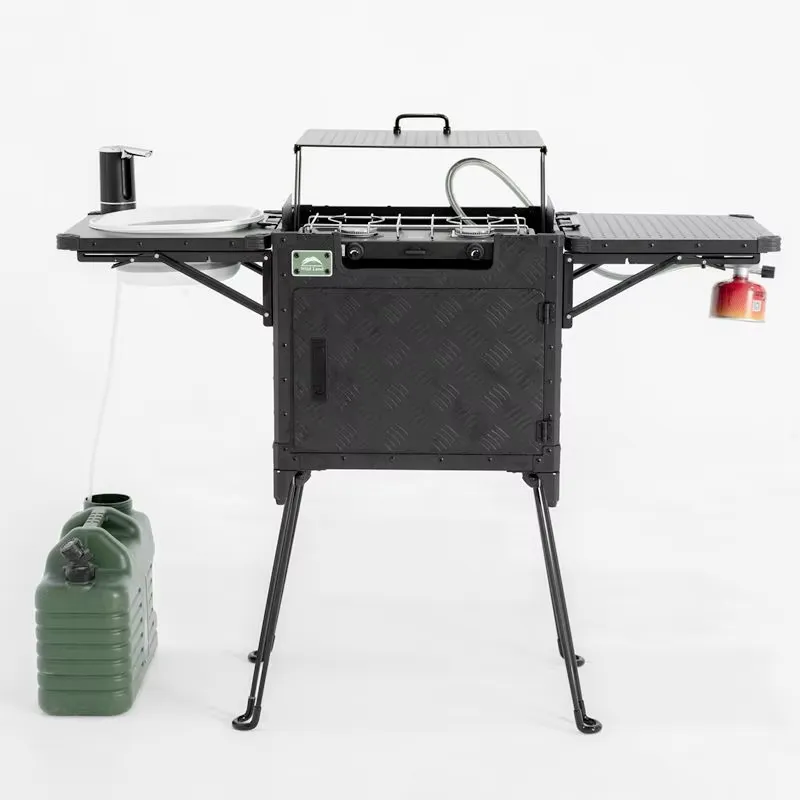 Deluxe Family Camping Kitchen  - Outdoor Camping Kitchen Setup 评论和价格