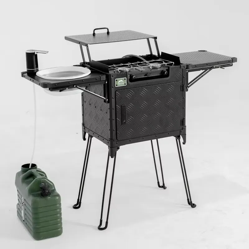Deluxe Family Camping Kitchen  - Outdoor Camping Kitchen Setup 评论和价格