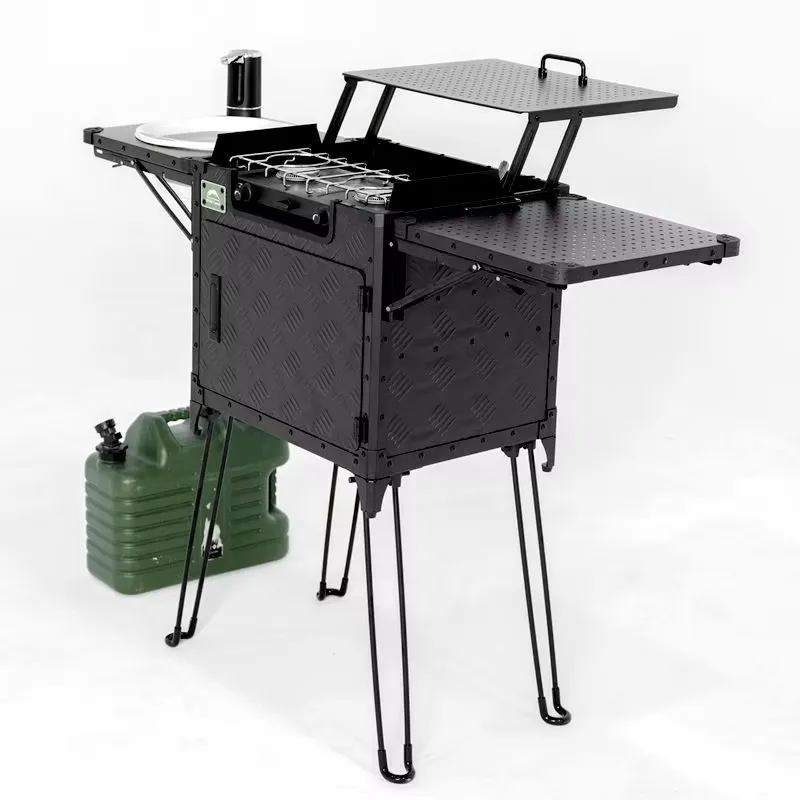 Deluxe Family Camping Kitchen  - Outdoor Camping Kitchen Setup 评论和价格