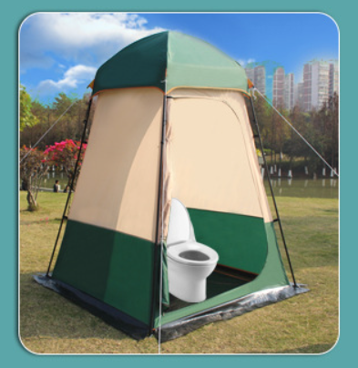 Large Size Oxford Fabric Four- - Outdoor Camping Toilet 评论和价格