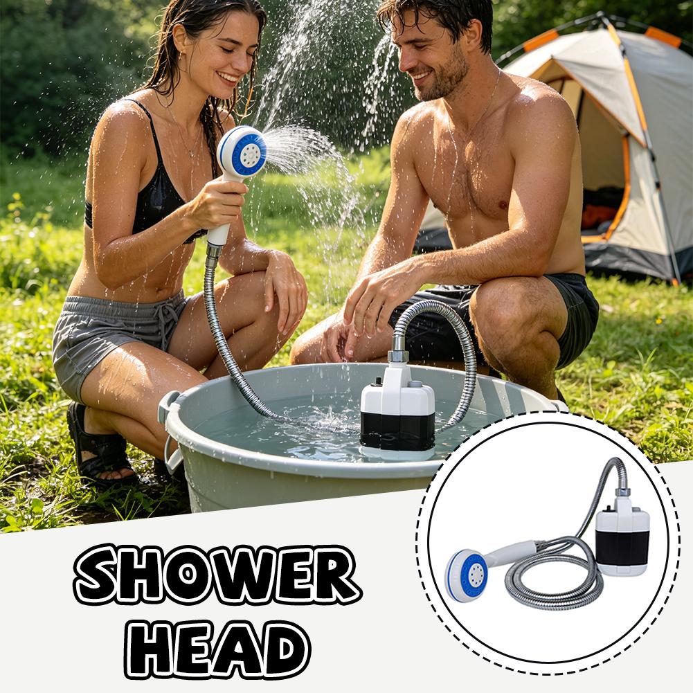 USB Rechargeable Portable Elec - Outdoor Camping Shower 评论和价格