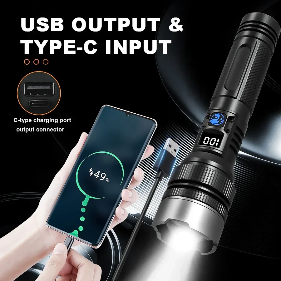 Ultra-Bright Rechargeable Flas - Battery Outdoor Camping 评论和价格