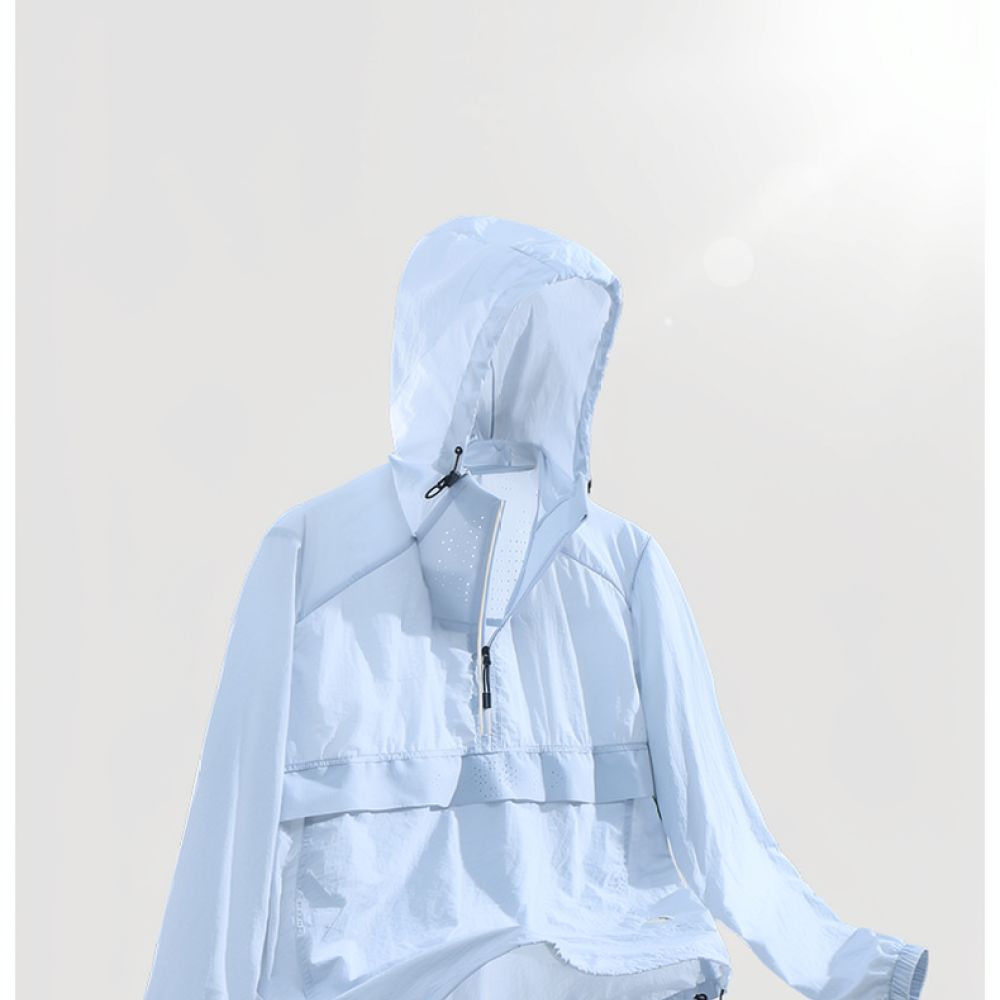 Summer Outdoor Hooded Skin Coa - Outdoor Camping Jacket 评论和价格
