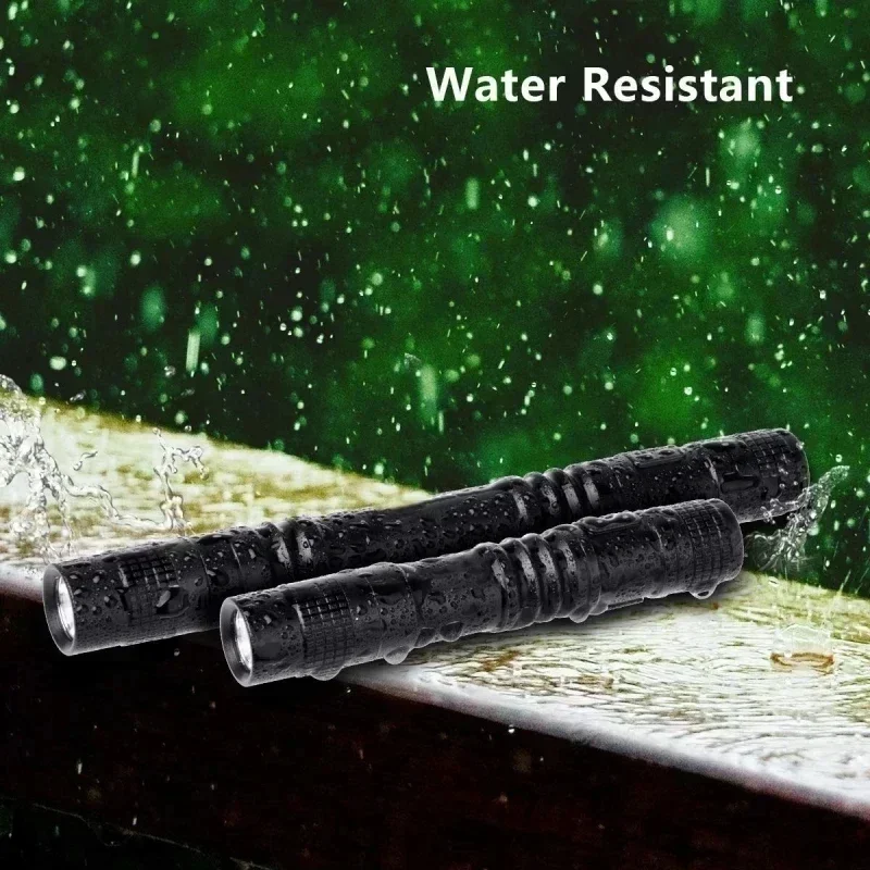 Portable Mini LED Pen Flashlig - Battery Outdoor Camping 评论和价格