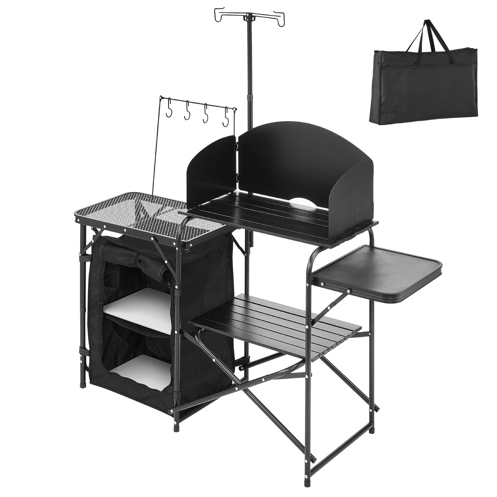 Camping Kitchen Table, Outdoor - Outdoor Camping Kitchen Setup 评论和价格