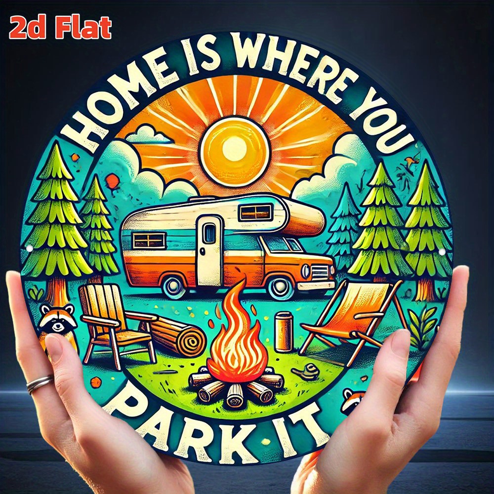 Retro camping wooden wall art  - Outdoor Camping Quotes 评论和价格