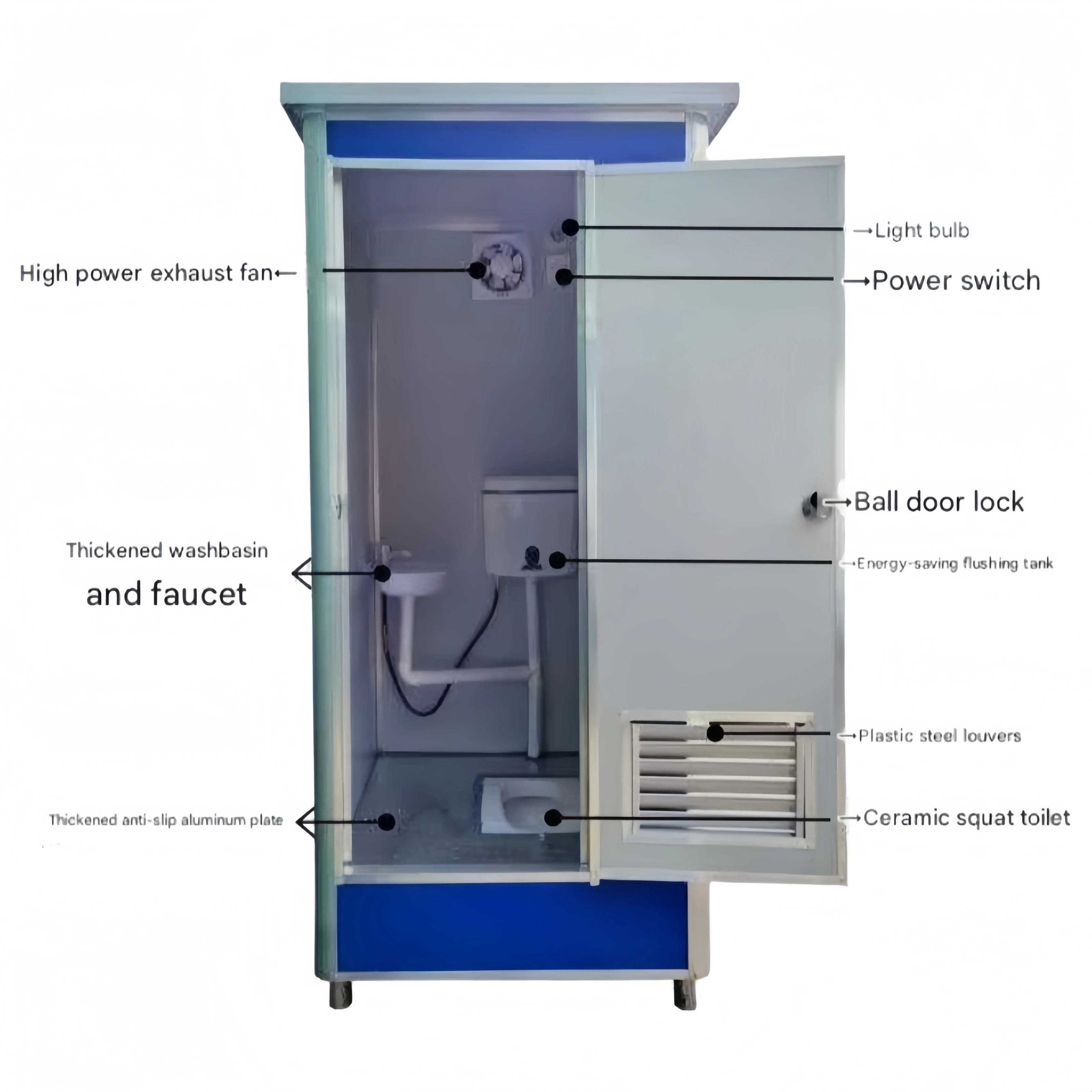 2026 Outdoor Portable Toilet a - Outdoor Camping Toilet 评论和价格