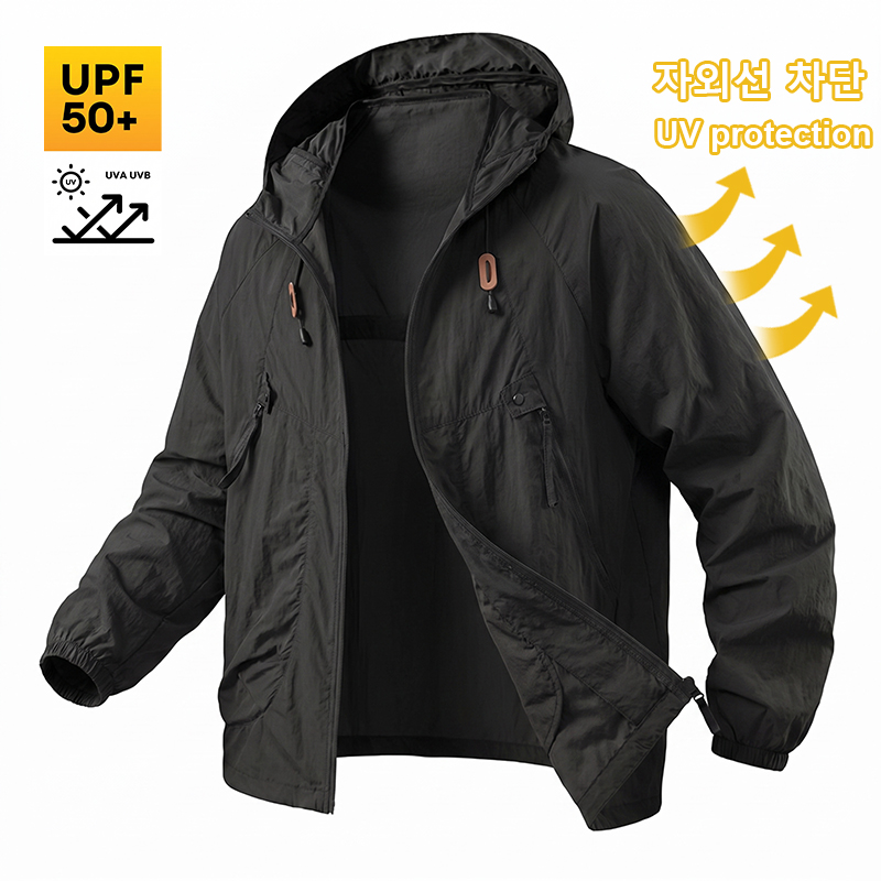 UPF50+ Men's Sun Protection Fi - Outdoor Camping Jacket 评论和价格