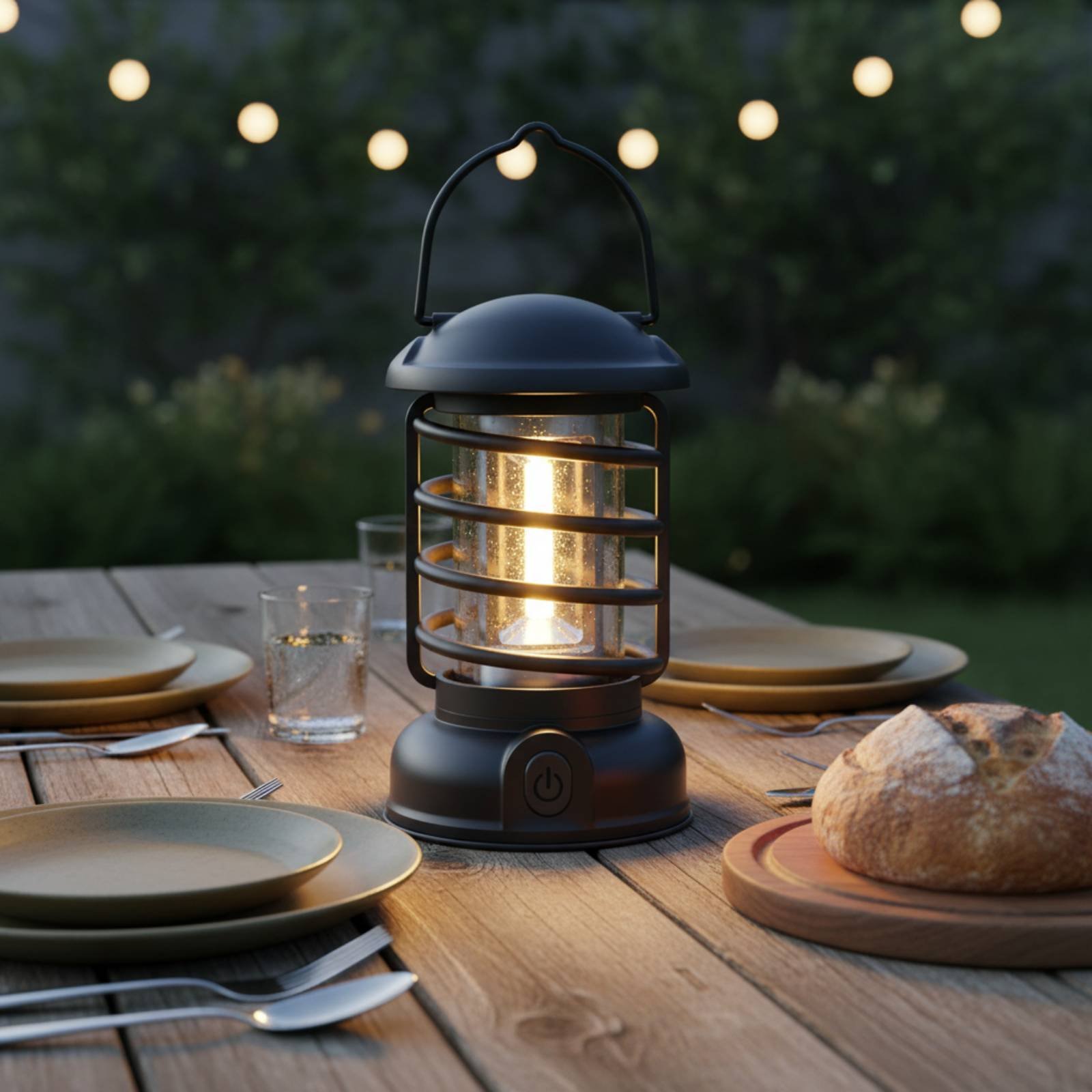 Retro Camping Lantern Two-Way  - Battery Outdoor Camping 评论和价格