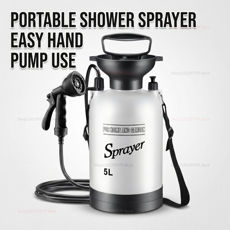 Portable Camping Shower 5L Man - Outdoor Camping Shower 评论和价格