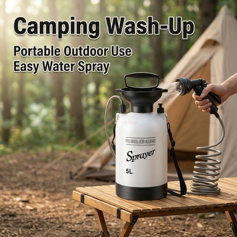 Portable Camping Shower 5L Man - Outdoor Camping Shower 评论和价格