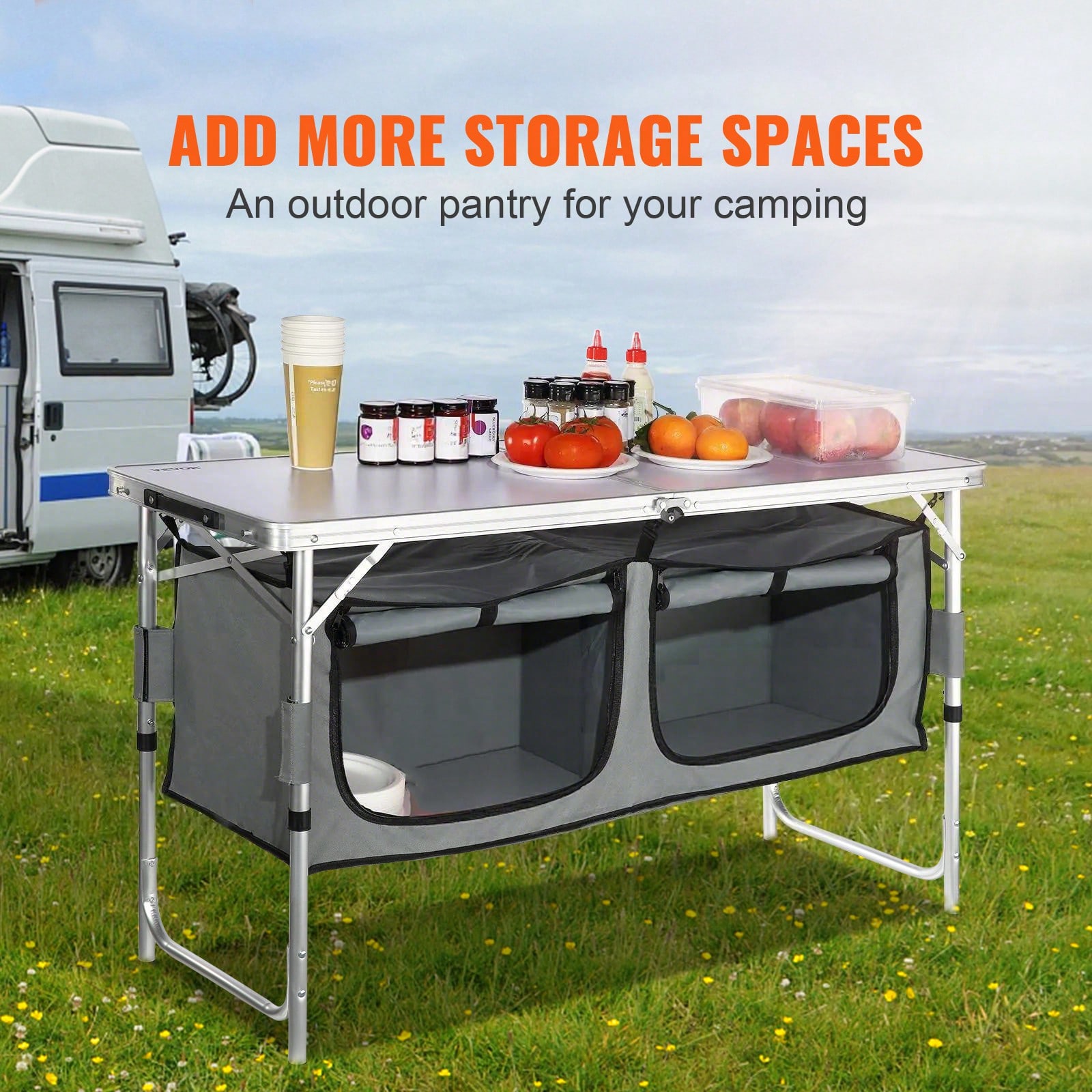Quick‑Set‑Up Folding Camping K - Outdoor Camping Kitchen Setup 评论和价格