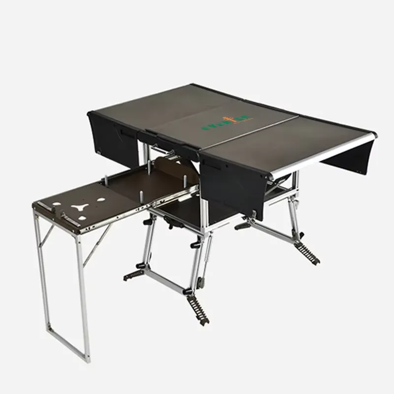 Convenient Camping Kitchen Box - Outdoor Camping Kitchen Setup 评论和价格
