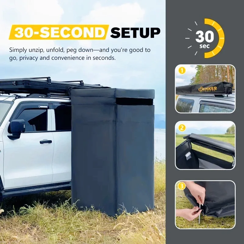 Adjustable Height Car Side Toi - Outdoor Camping Toilet 评论和价格