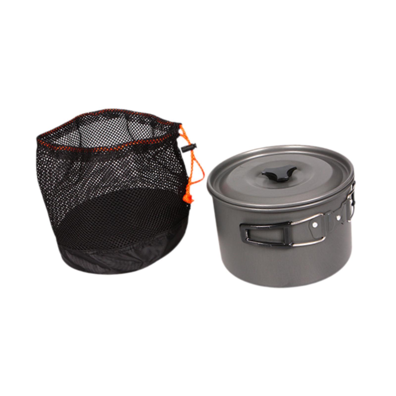 Lightweight Camp Cook Pot Nons - Outdoor Camping Kitchen Setup 评论和价格