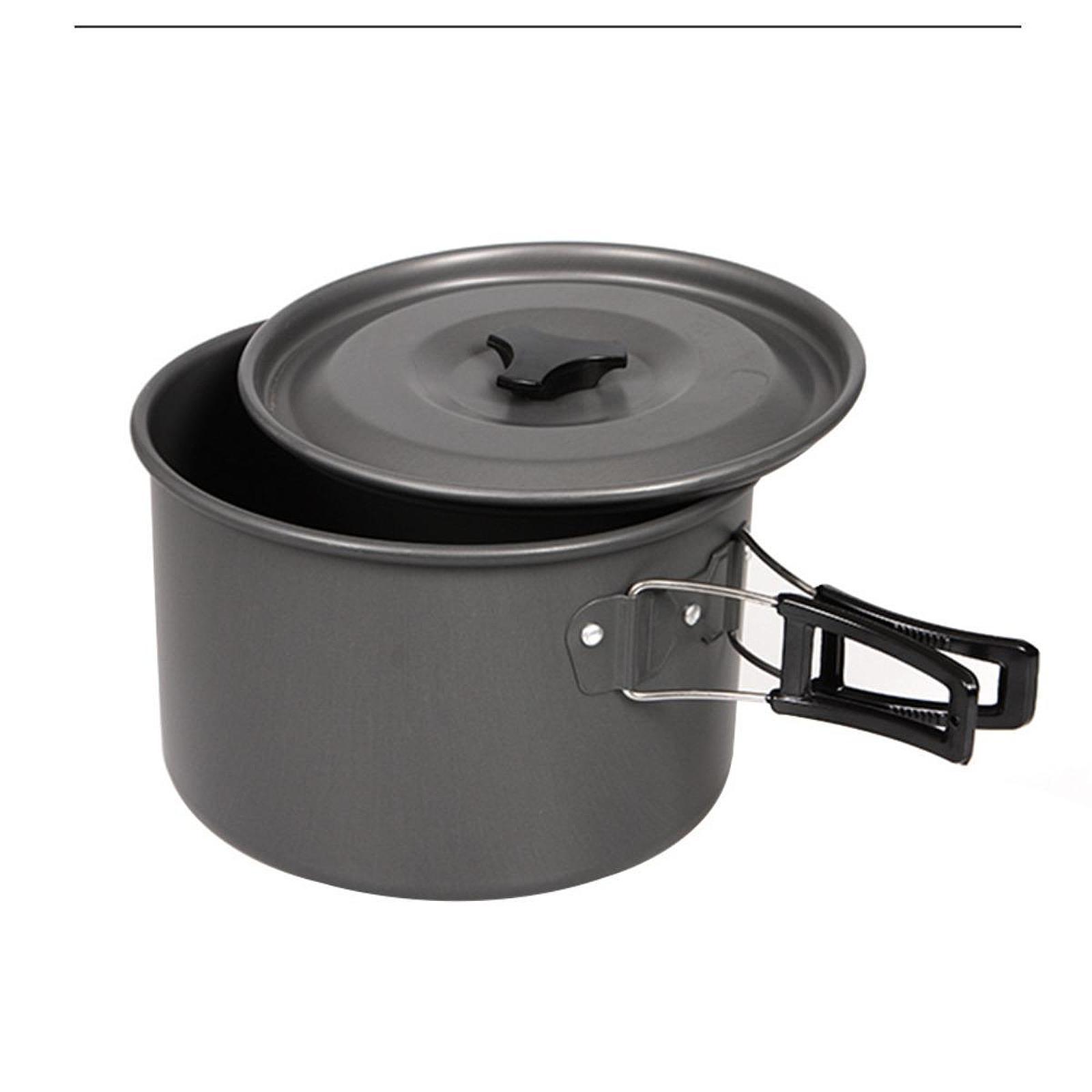 Lightweight Camp Cook Pot Nons - Outdoor Camping Kitchen Setup 评论和价格