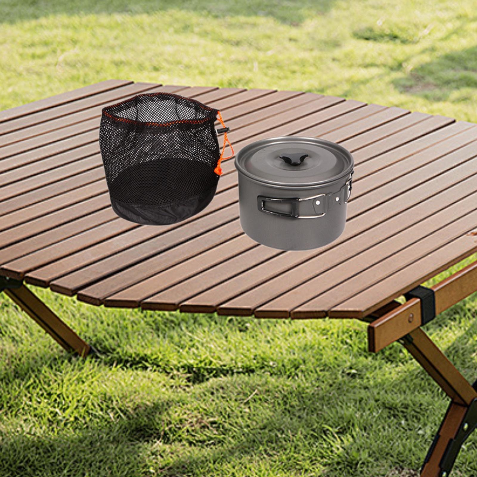 Lightweight Camp Cook Pot Nons - Outdoor Camping Kitchen Setup 评论和价格