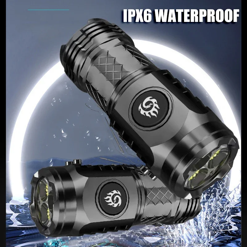 High Strong Power LED Flashlig - Battery Outdoor Camping 评论和价格