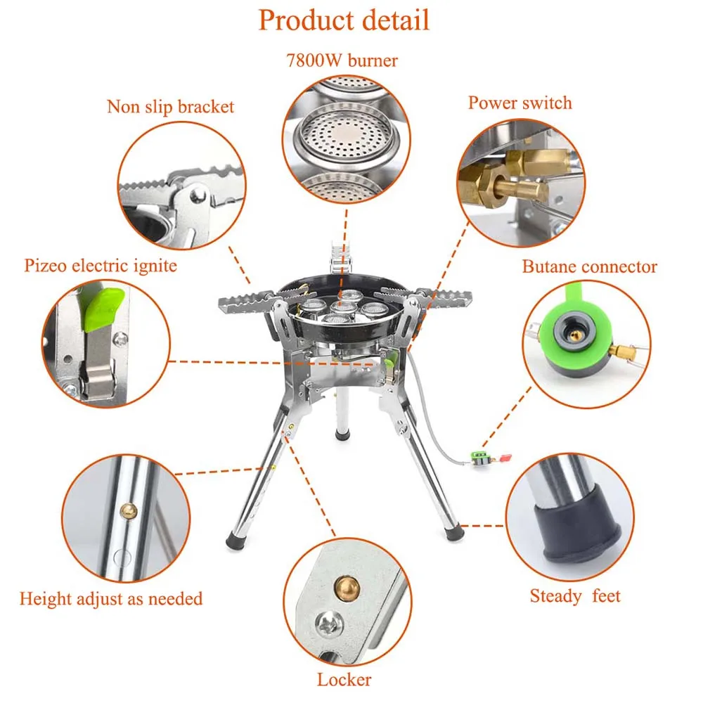 Outdoor Gas Stove Bulin BRS69A - Outdoor Camping Gas Stove 评论和价格