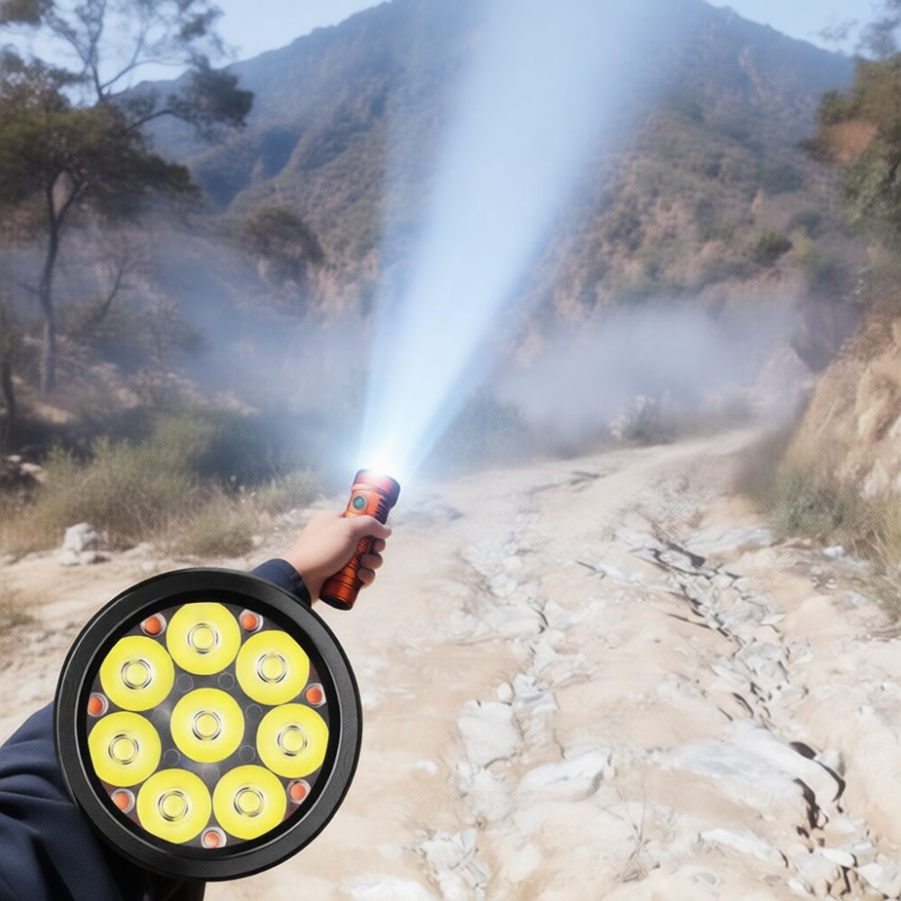 Compact Handheld Flashlight Hi - Outdoor Camping Rug With Led Lights 评论和价格