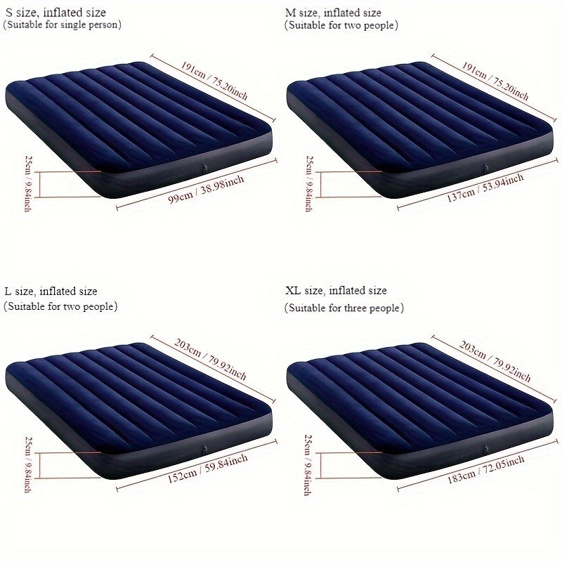 1pc Portable Comfortable Infla - Outdoor Camping Mattress 评论和价格