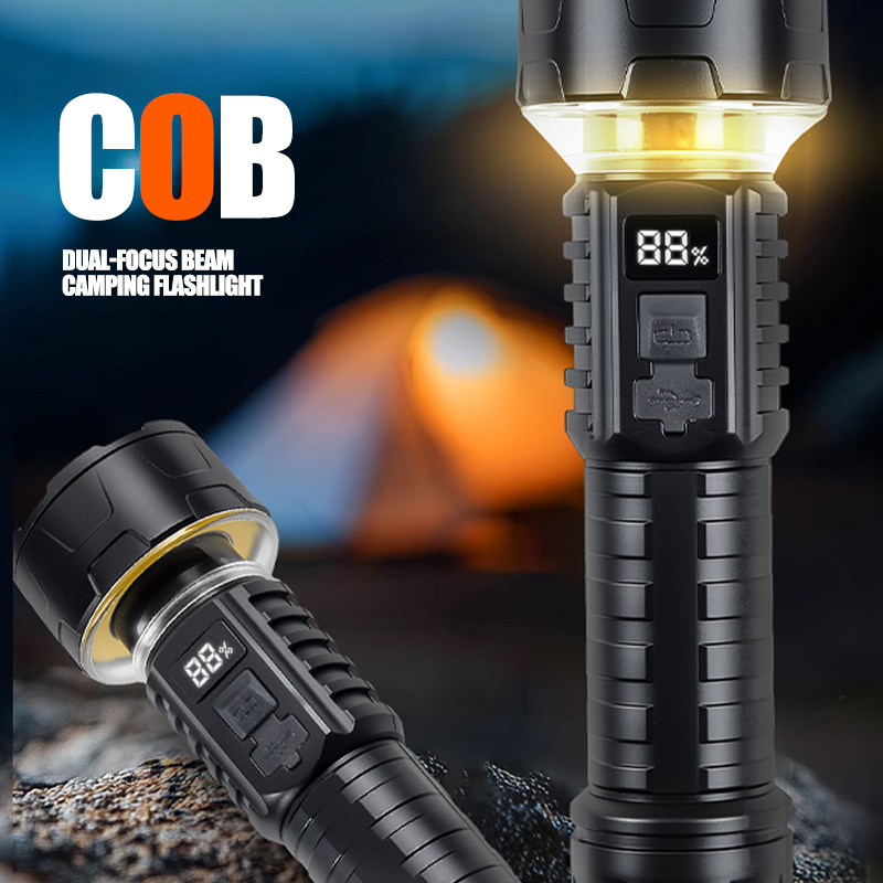 1/2PCS/A Set High Strong Power - Battery Outdoor Camping 评论和价格