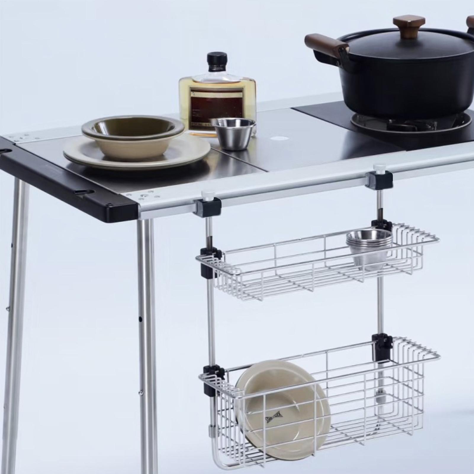Slide Buckle for Camping Table - Outdoor Camping Kitchen Setup 评论和价格