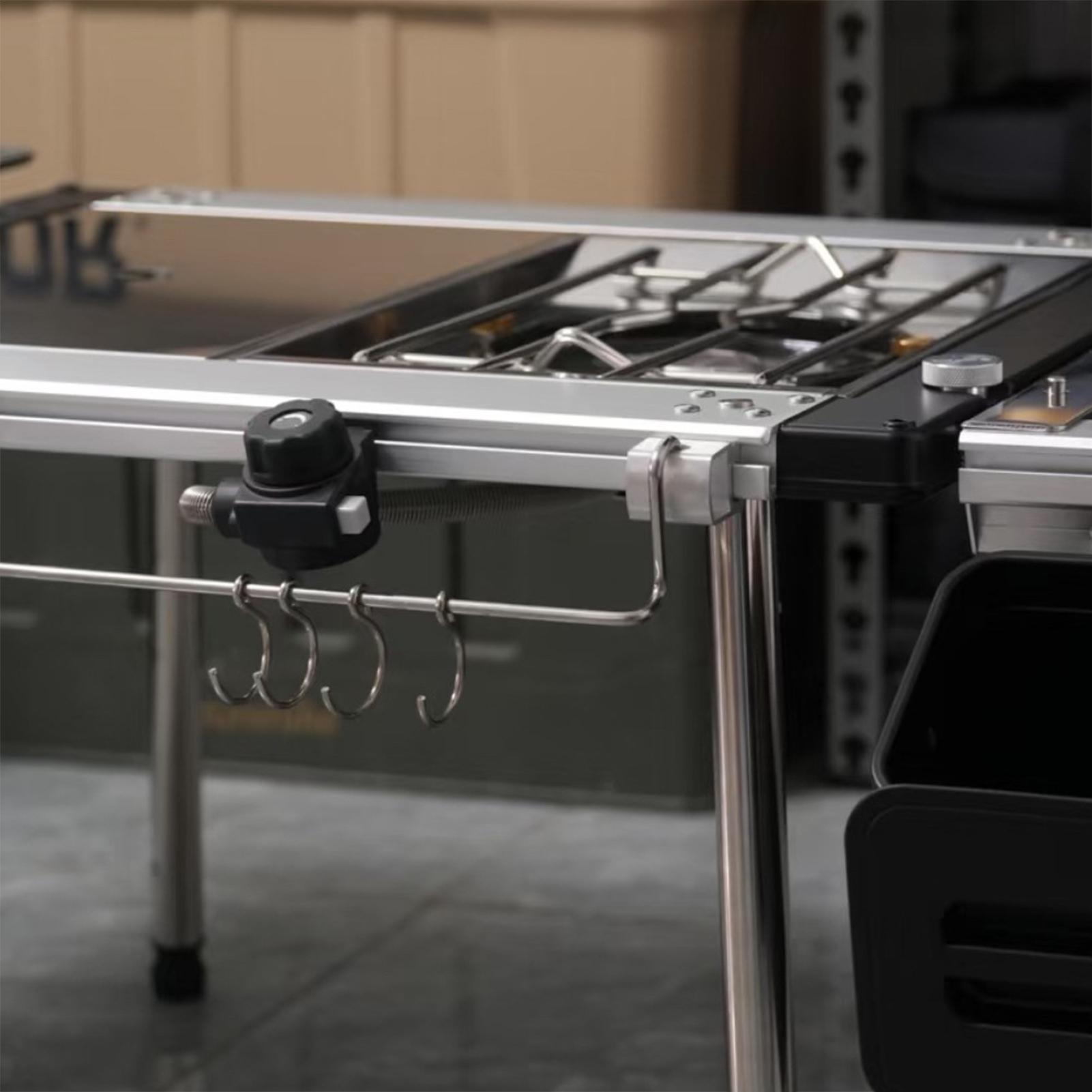 Slide Buckle for Camping Table - Outdoor Camping Kitchen Setup 评论和价格