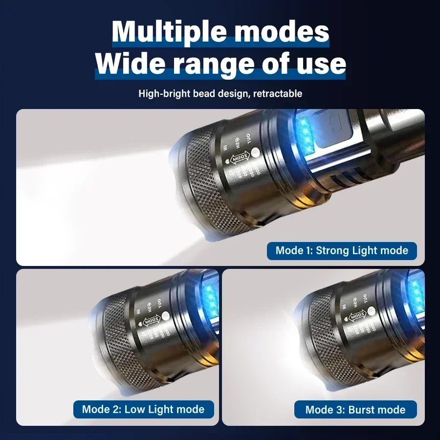 Tactical LED Flashlight 2000LM - Battery Outdoor Camping 评论和价格