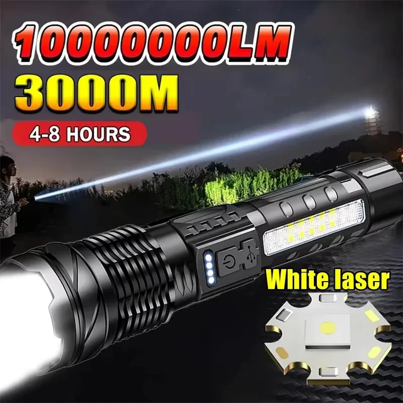Powerful LED Flashlight Batter - Battery Outdoor Camping 评论和价格