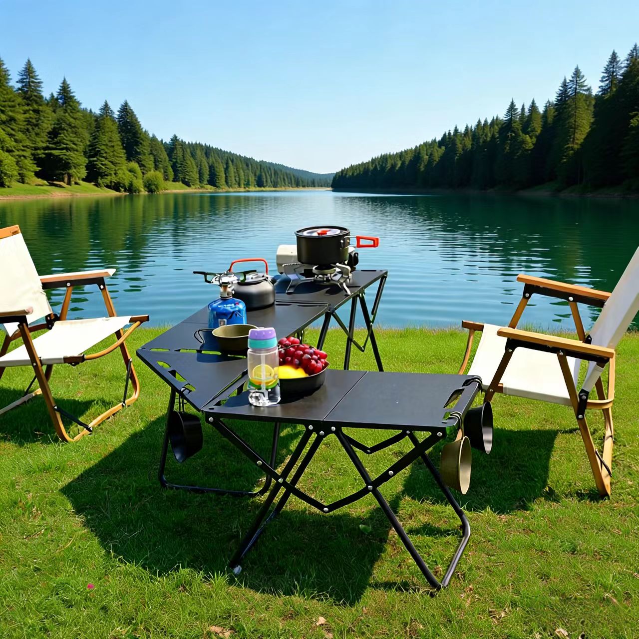 Portable Lightweight Quick-Set - Outdoor Camping Kitchen Setup 评论和价格